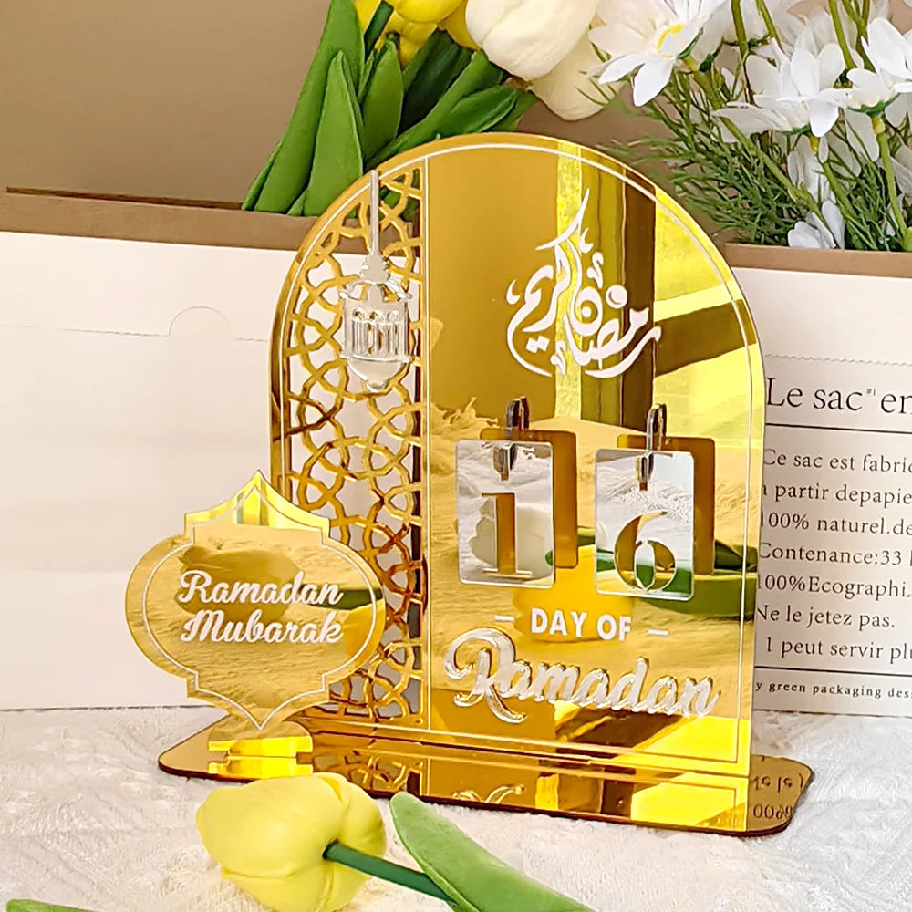Ramadan Countdown Calendar — Acrylic Day Counter