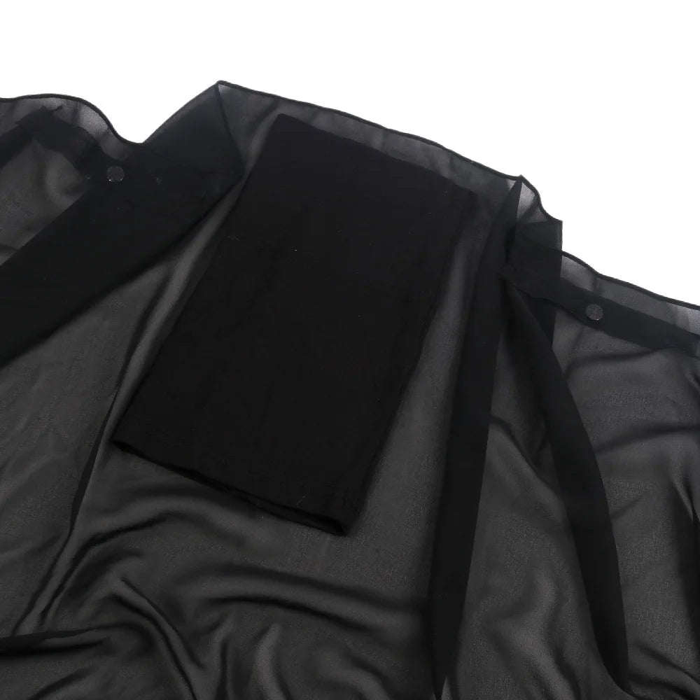 Instant Chiffon Hijab with Built-in Magnets & Undercap