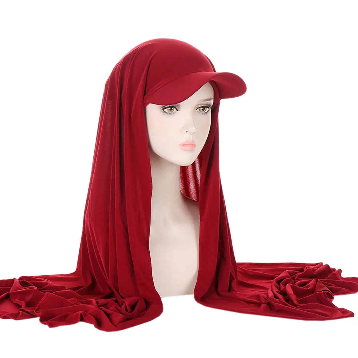 Sport Hijab with Built-in Cap — Instant Jersey