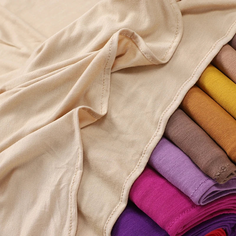 Jersey-hijab med matchende underscarf — sæt