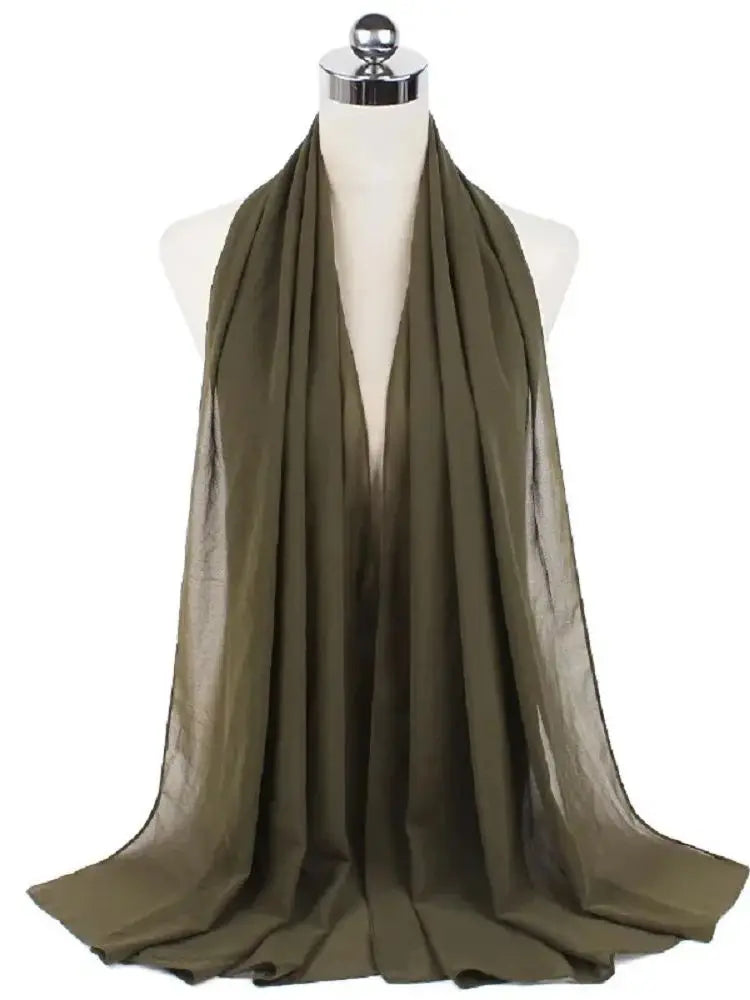 Instant chiffon-hijab — klar på få sekunder