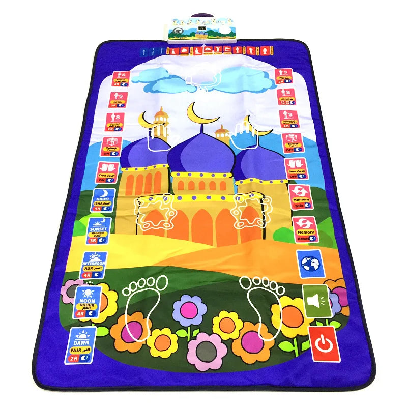 Talking Prayer Mat for Kids — Learn Salah Step by Step