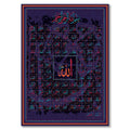 99 Names of Allah Canvas Print — Gold Calligraphy