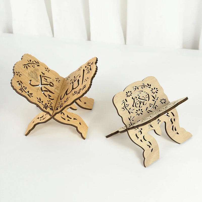 Folding Wooden Quran Stand (Rehal)