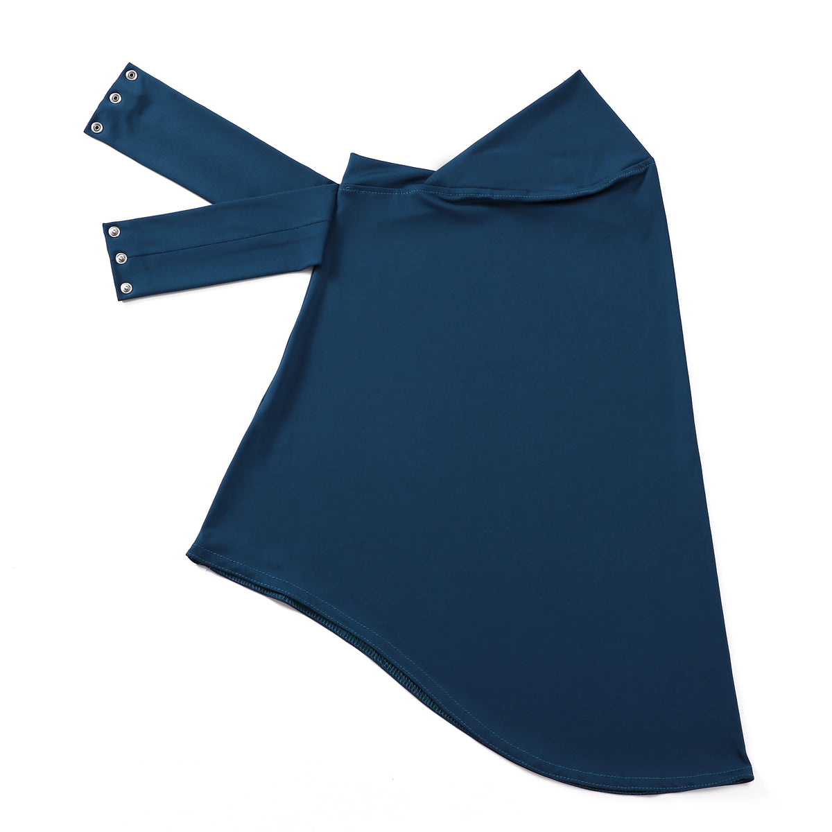 Full-Cover Instant Underscarf with Snap Buttons