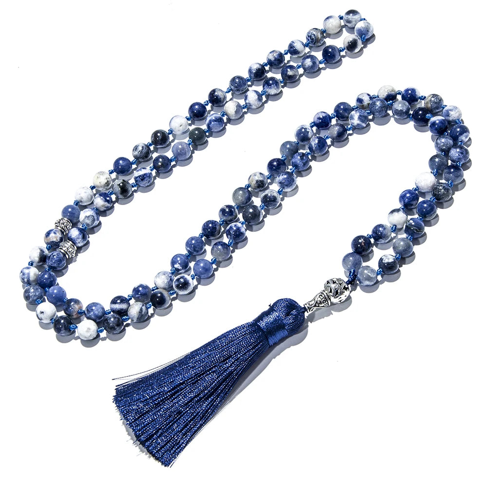 Tasbih i sodalit — 33 / 99 perler