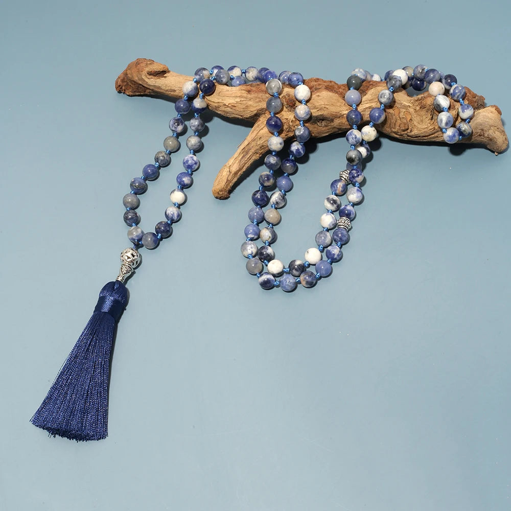 Tasbih i sodalit — 33 / 99 perler
