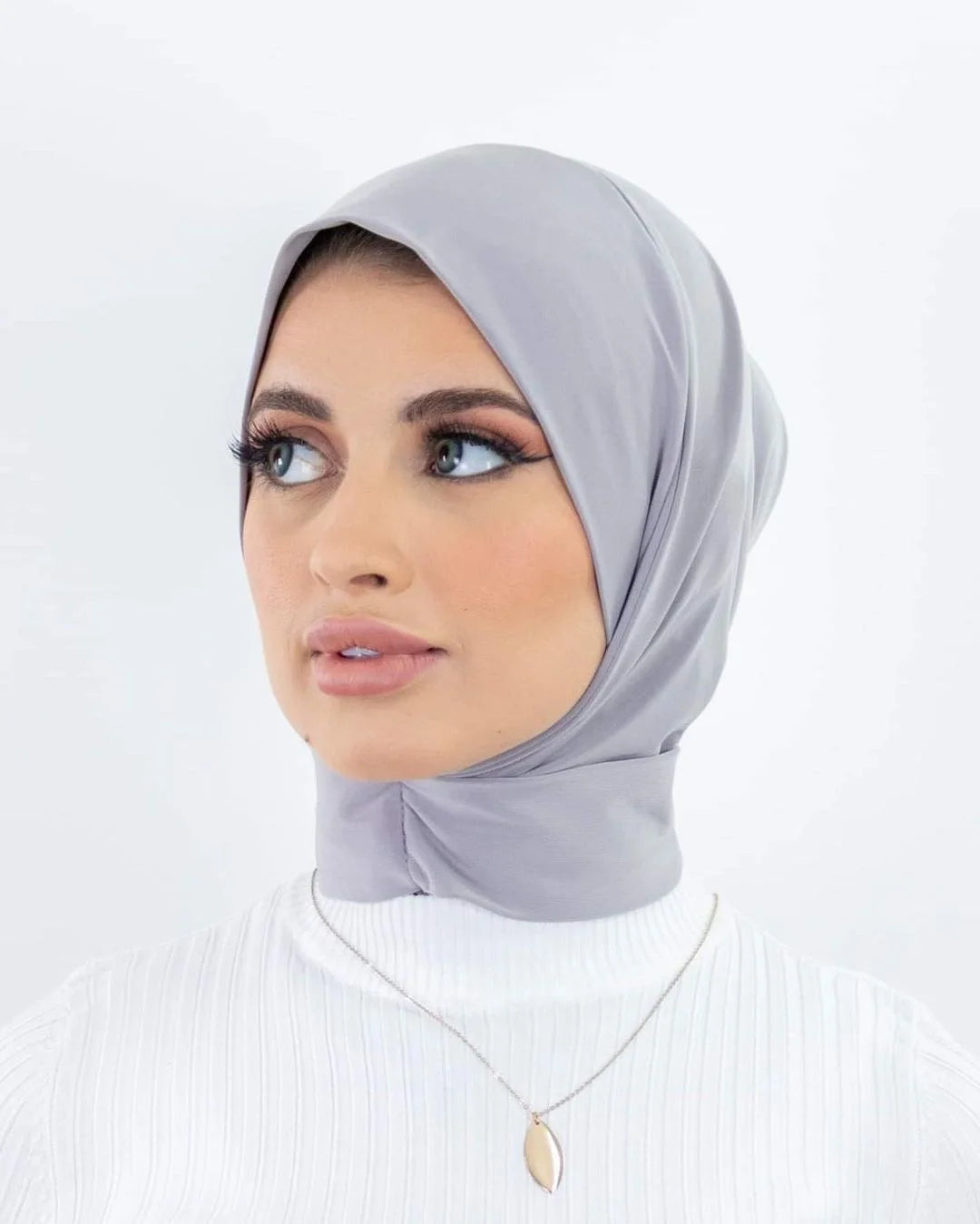 Full-Cover Instant Underscarf with Snap Buttons