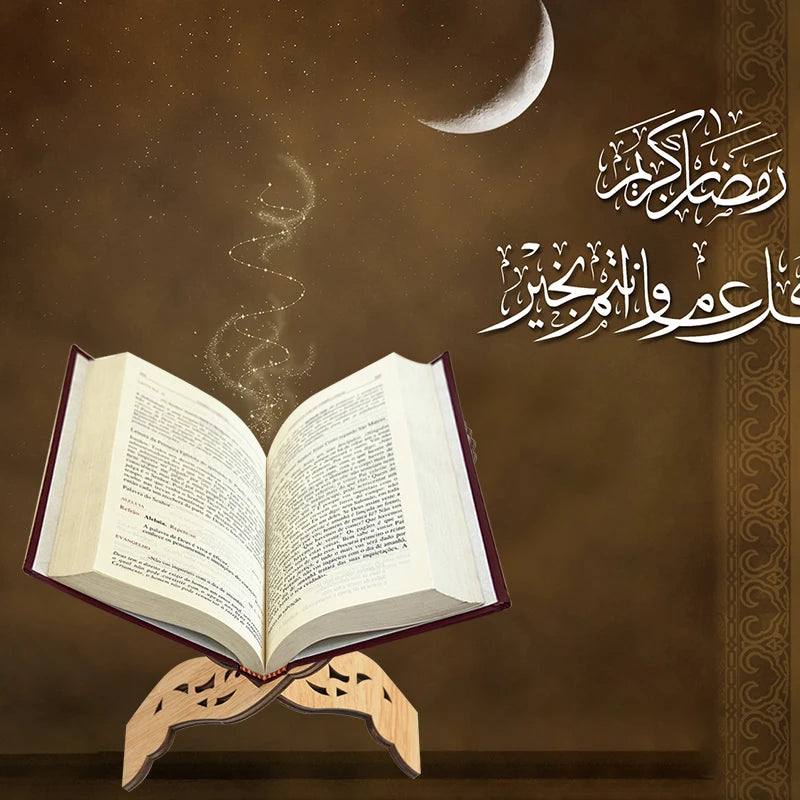 Folding Wooden Quran Stand (Rehal)