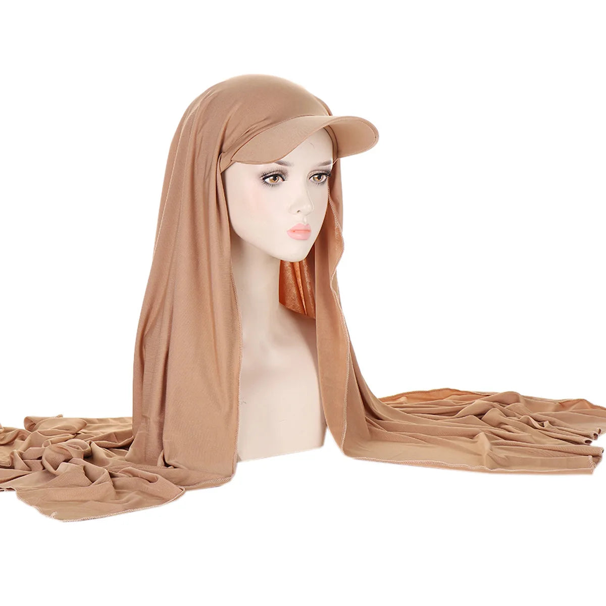Sport Hijab with Built-in Cap — Instant Jersey