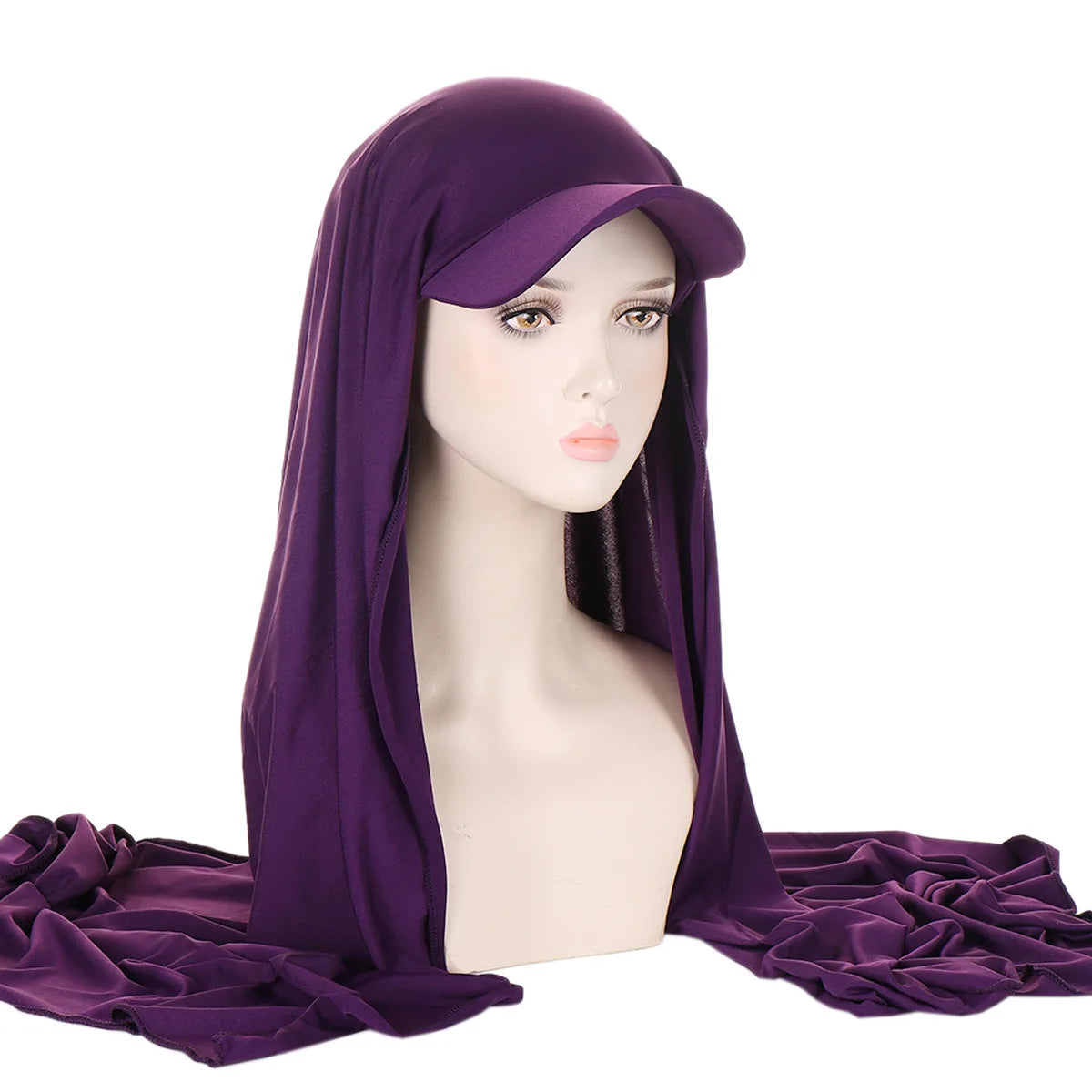 Sport Hijab with Built-in Cap — Instant Jersey