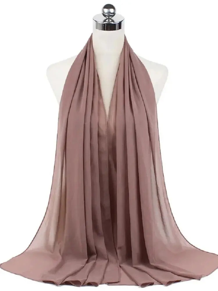 Instant chiffon-hijab — klar på få sekunder
