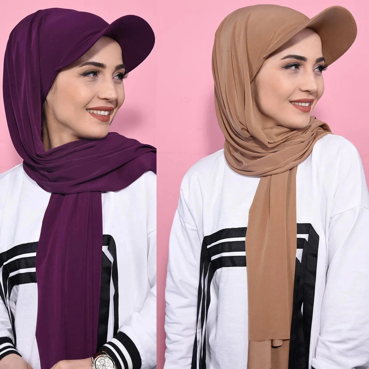 Sport Hijab with Built-in Cap — Instant Jersey