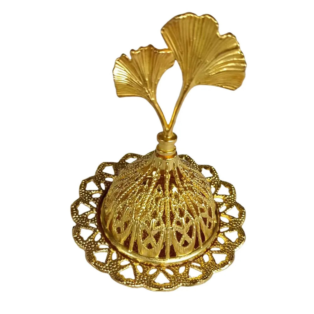 Mini Gold Incense Burner — Ornamental Dome Censer