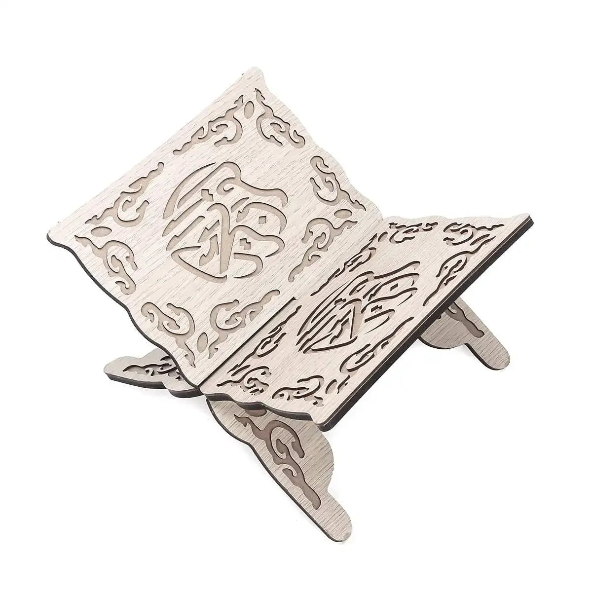 Handmade Wooden Quran Stand — Folding Rehal