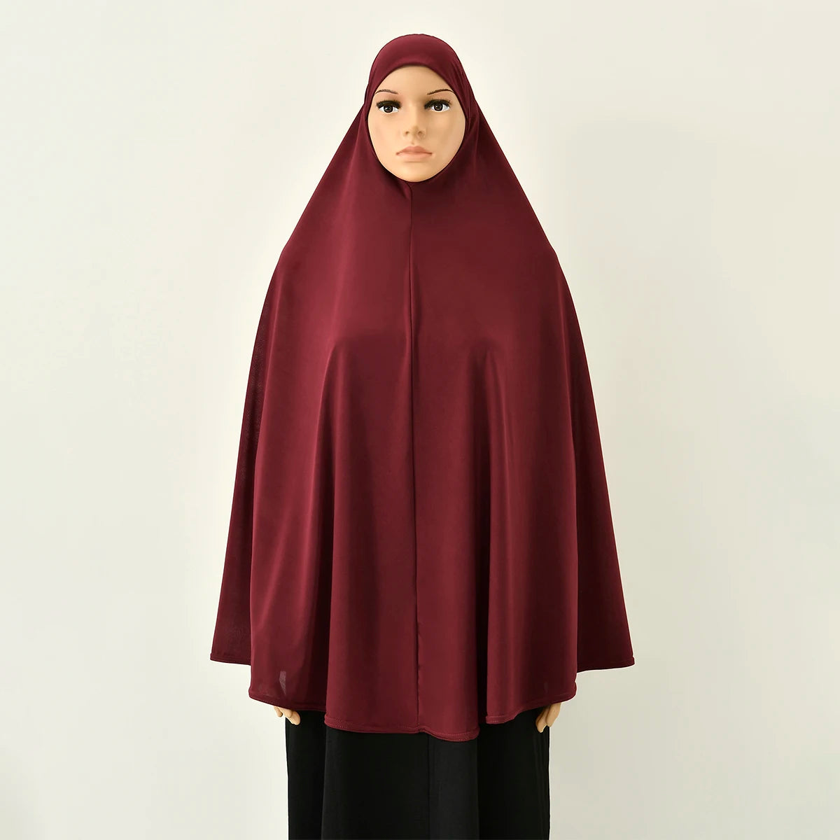Lang bedekhimar — heldækkende overhead-hijab