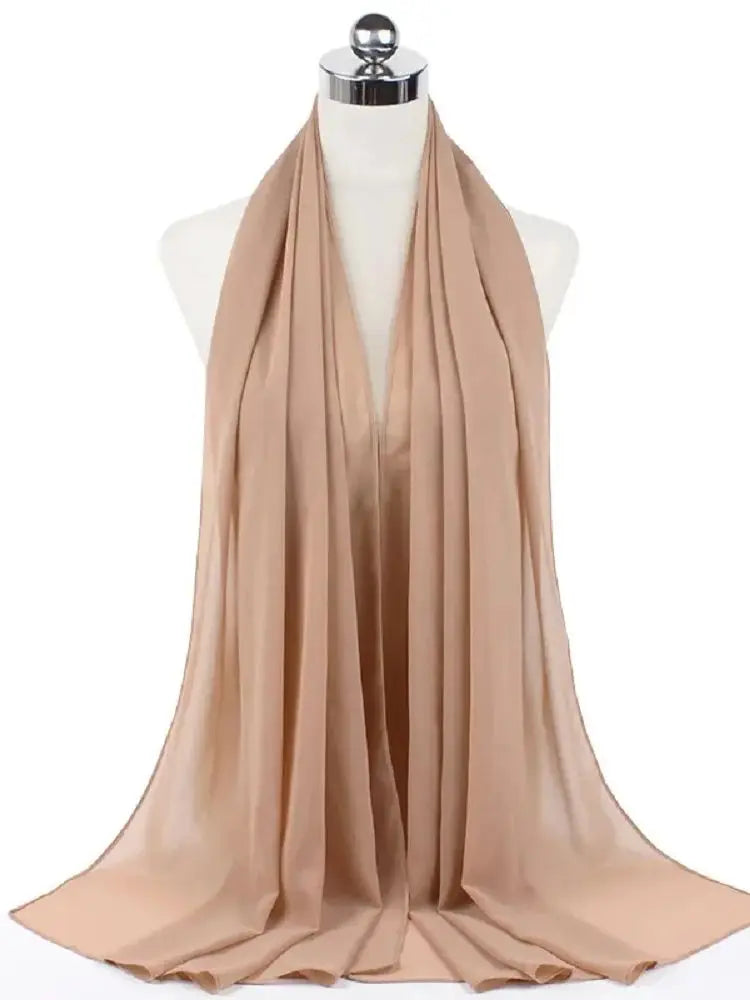 Instant chiffon-hijab — klar på få sekunder