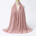 Classic Chiffon Hijab — Long, Lightweight Scarf in 24 Colours