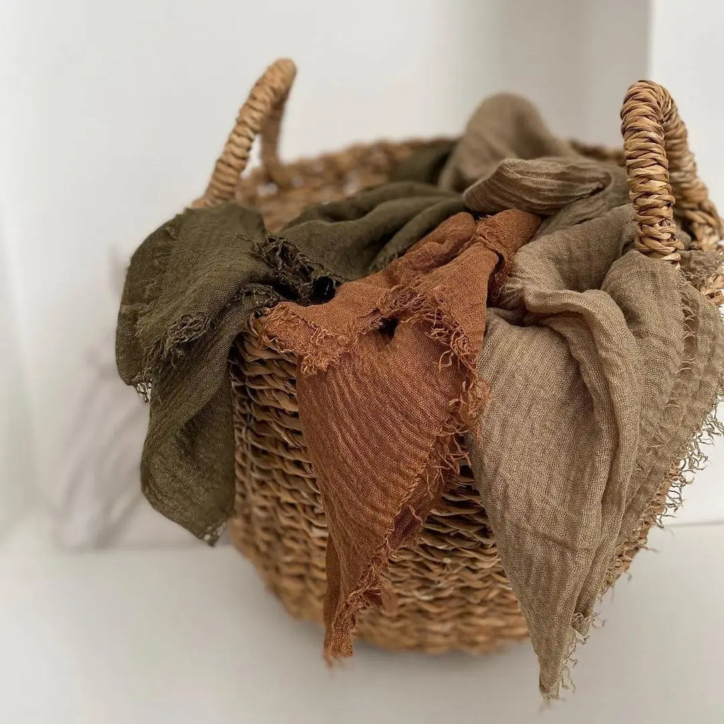 Crinkle Cotton Hijab — Lightweight, No-Iron Everyday Scarf