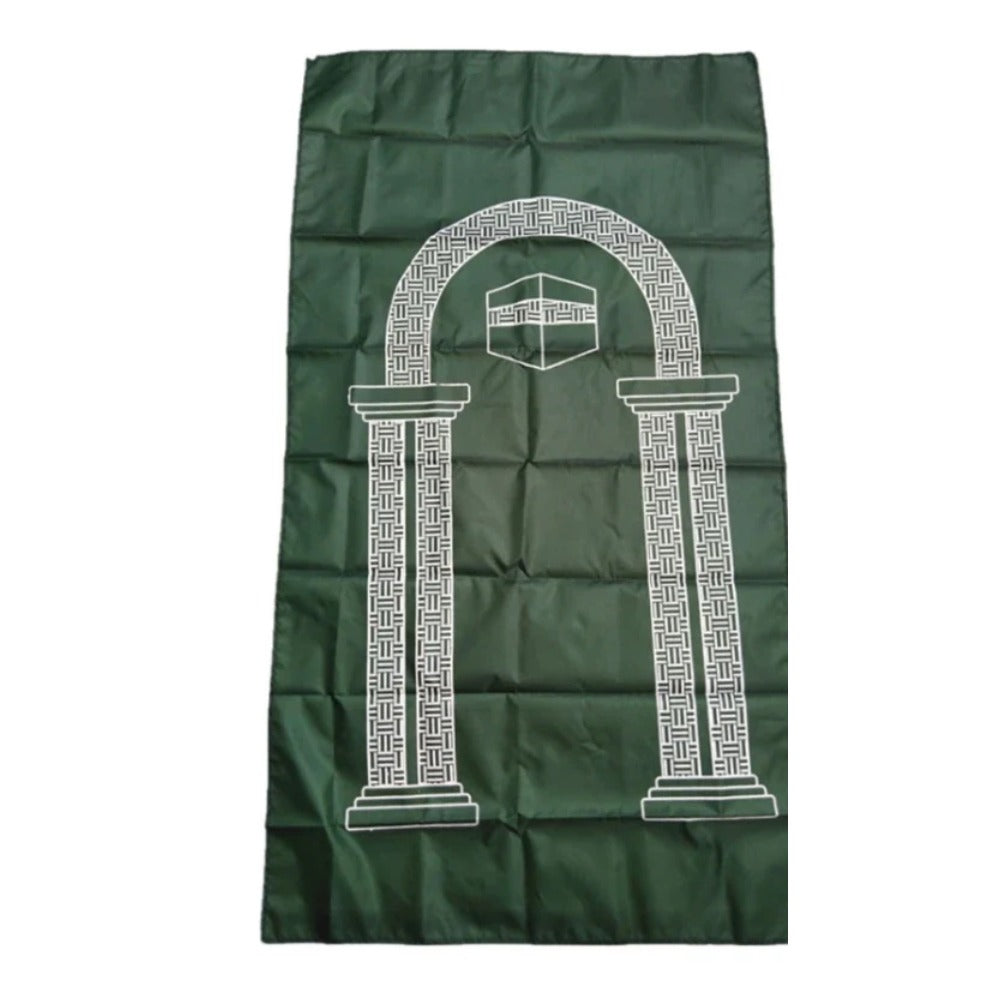 Pocket travel prayer mat – Dark Green